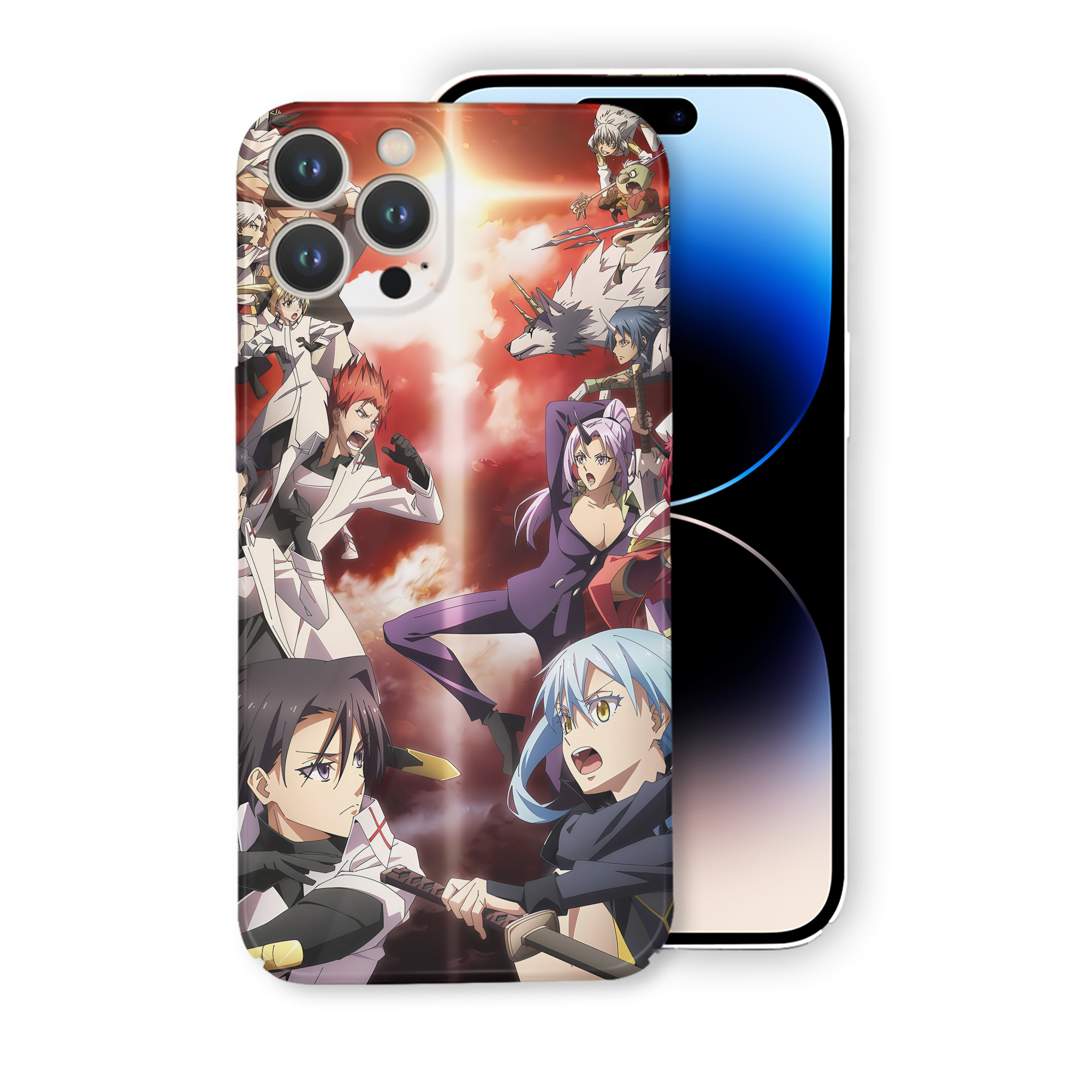 （画像用） 転スラ Regarding Reincarnated to Slime 【iPhone 14シリーズ対応】ハードケース